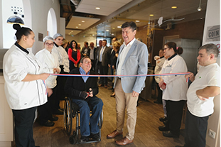 Inauguration de la cafétéria "Tous Gourmands"