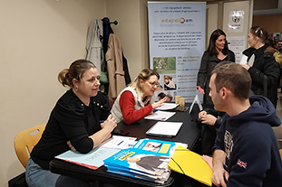L’Adapei AM a participé au 1er Salon Emploi des associations à Nice