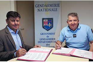 Signature d'une convention de partenariat avec la Gendarmerie Nationale