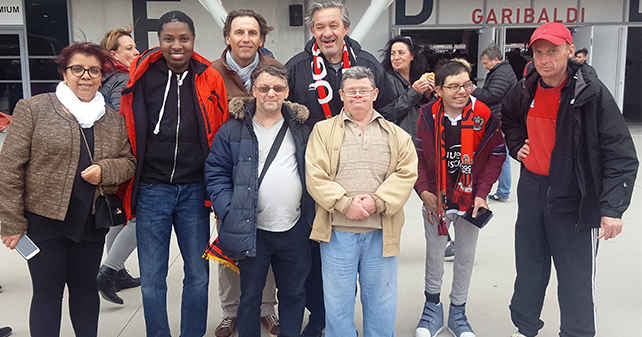 Le Foyer Le Roc en sortie au Stade Allianz Riviera