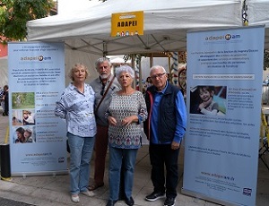 L'ADAPEI AM fidèle au RDV des Associations de Cagnes sur Mer