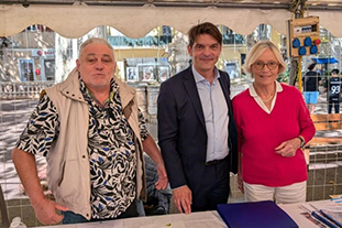 Les bénévoles se mobilisent aux rendez-vous des associations à Grasse et Cagnes