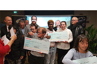 Remise de chèque du Riviera GT Tour