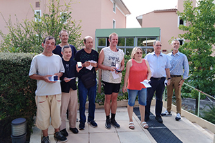 Remise des médailles aux travailleurs de Menton
